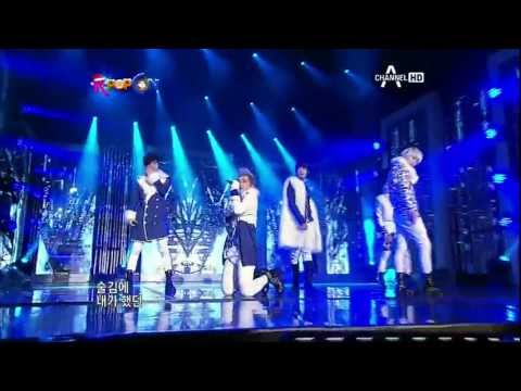 111225 AA(Double A)- All You Need Is Love + Because I'm Crazy(remix) on K-POP CON [HD]