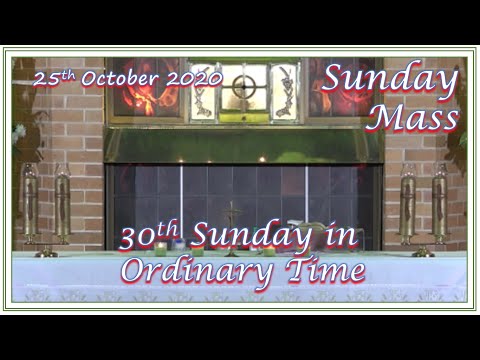 Sunday Catholic Mass Today 25th October, 2020 - Holy Spirit Catholic Church, North Ryde, Australia