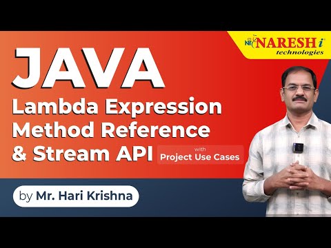 Day 1 Java Lambda Expression Method Reference Stream Api With Project Use Cases Hari Krishna