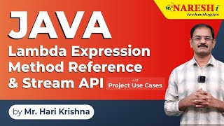 Day-1 | Java Lambda Expression, Method Reference & Stream API with Project Use Cases | Hari Krishna