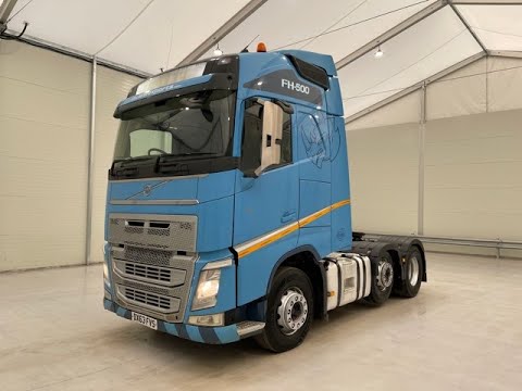 DX63 FVS - Volvo FH 500 6x2 Midlift Tractor Unit | Law Truck Centre UK