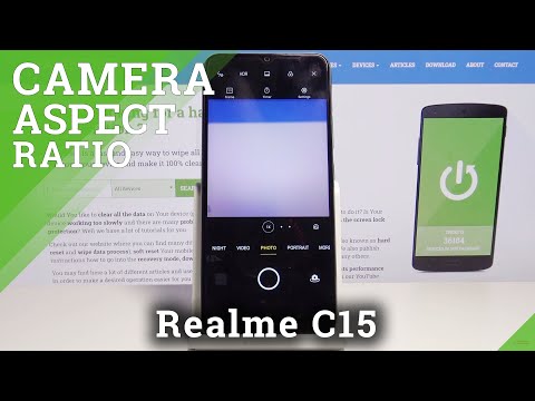 How to Adjust Camera Aspect Ratio in Realme C15 – Manage Camera Settings
