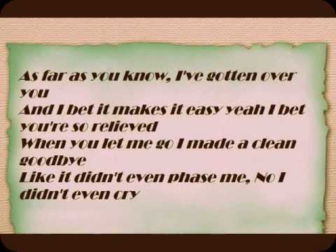 As Far As You Know - Gretchen Wilson