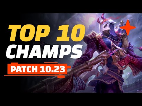 Top 10 Champions - Teamfight Tactics Patch 10.23 Guide