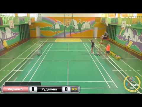 Индычко - Рудакова. TT Cup Badminton. 28.07.2016