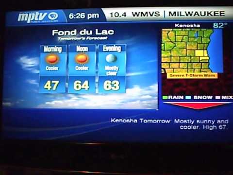 Severe ThunderStorm Warning Racine, Milwaukee Counties WI