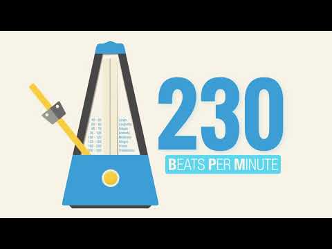 230 BPM Metronome | The BLuetiFuLL MeTRoNoME