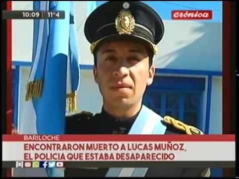 Bariloche: Investigan la muerte del policía Lucas Muñoz