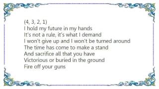 Buckcherry - Fire Off Your Guns Acoustic Version Lyrics
