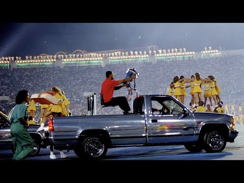 Atlanta 1996 Olympics Games Opening Ceremonies featuring Cheerleading