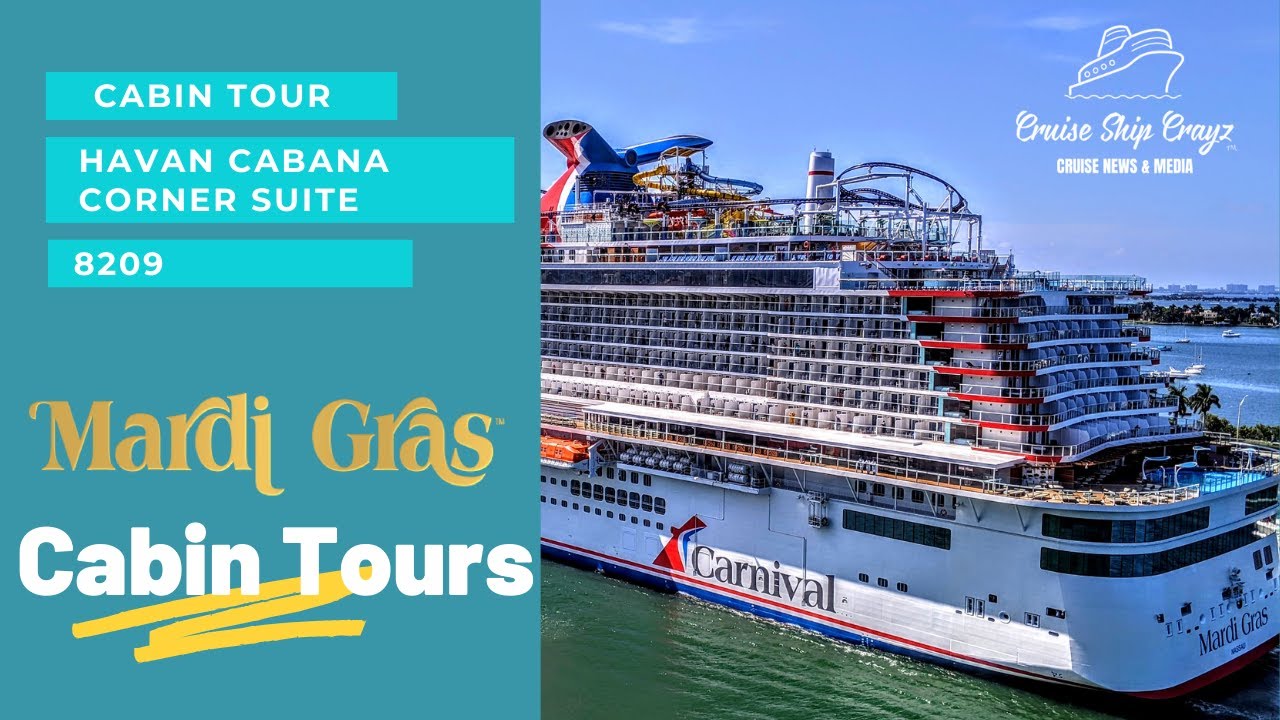 Carnival Mardi Gras - Cabin 8209 - Video 3