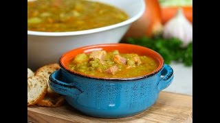 Slow Cooker Split Pea Soup