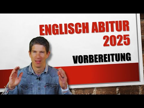 Abitur English 2025 - the OFFICIAL VIDEO for preparation 🙂