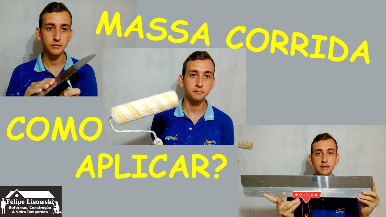 Aprenda a aplicar massa corrida, dicas e macetes fáceis de como emassar.