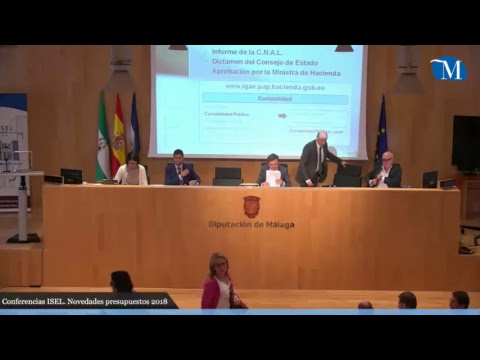 Jornada sobre novedades en los presupuestos de 2018 de la Diputacin de Mlaga. Conferencias ISEL