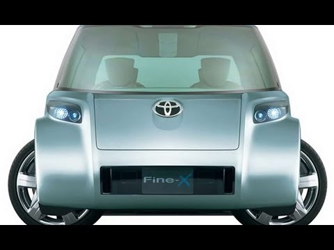 Thumbnail for #2028. Toyota fine x 2005 (Prototype Car) by Toyota, Car, Toyota EV Prototype