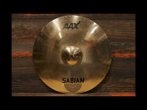 SOLD - Sabian 21" AAX Stage Ride Cymbal - 2430g