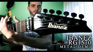 Video thumbnail for Ibanez RG1570 Prestige 2005 DEMO (Metal Riffs in Drop A tuning) by Mike Stamper