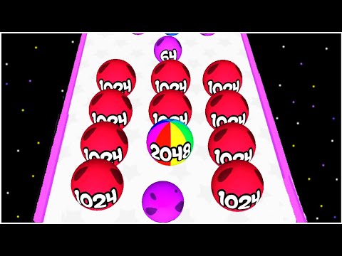Ball 2048 Run Dancing Ball Fun (Beta) - Gameplay Walkthrough - Levels 31-50