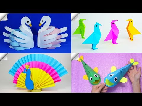 6 DIY paper crafts Paper toys