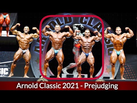 Arnold Classic 2021 Prejudging - Nick Walker vs Steve Kuclo