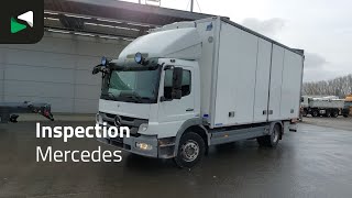 Mercedes-Benz Atego 1524 Atego 4X2 15Tons 6-Cylinder 2000kg Ladebordwand Autom kamion furgon | Slika 4 - Autoline