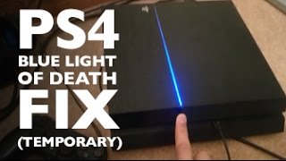 Playstation 4 Blue Light of death temporary fix WO