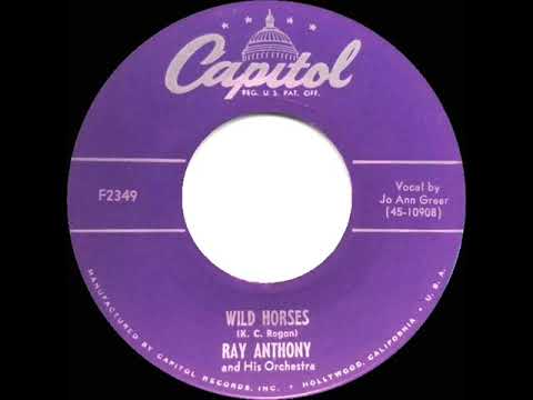 1953 Ray Anthony - Wild Horses (Jo Ann Greer, vocal)