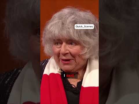 Miriam Margolyes Most Outrageous Story: The Third Man Appears #interview