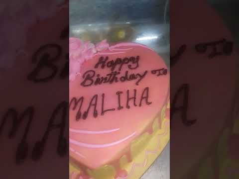 #shorts #cake #maliha #pink 👇