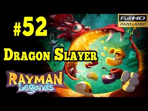 Rayman Legends Walkthrough - Olympus Maximus Part 52 Dragon Slayer 1080p