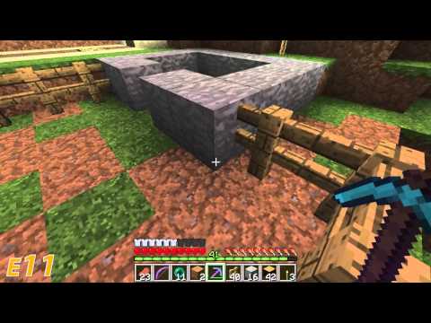 Zzar's Mindcraft SMP Minecraft adventures #11 - Villager day night sensor road lighting (part 1)