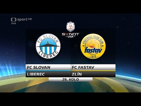 "29.kolo" Slovan Liberec 4-3 Fastav Zlín (SYNOT liga 15/16)