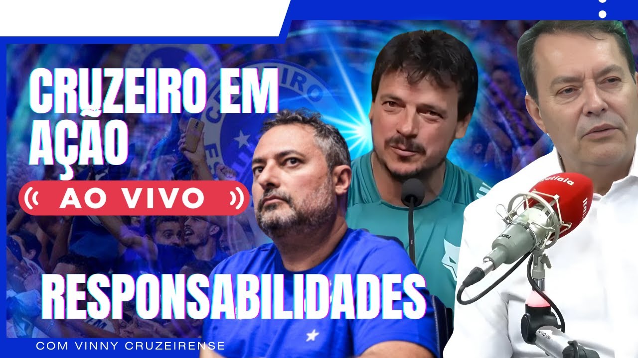 🔵⚪ CRUZEIRO EM AÇÃO - 🔥CRUZEIRO ,FERNANDO DINIZ,ALEXANDRE MATTOS ,PEDRINHO BH ,PEDRO JR