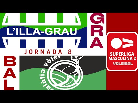 [SM2 Gr. B] Jornada 8 - UBE L'Illa Grau - Rodi Balàfia Vòlei Lleida