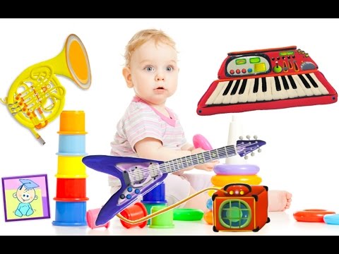 Musical Instruments for Kids – Baby's Reaction to Music | The Little Orchestra - MusicMakers