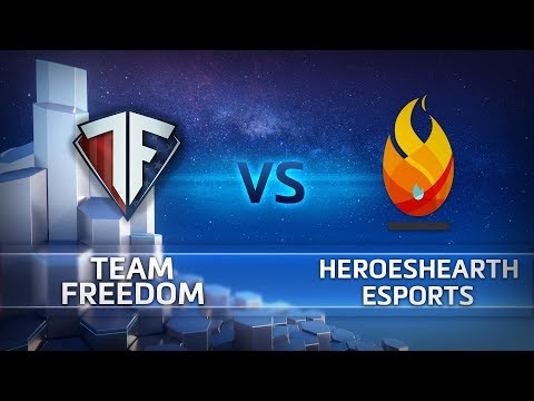 HGC 2018 NA – Phase 2 Week 1 - HeroesHearth Esports vs. Team Freedom - Game 1