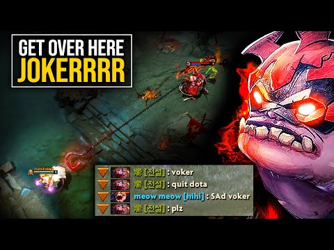 Pick Invoker Against Pudge mid??? Hm hm ha ha... JOKERRRR!!! Quit Dota plz | Pudge Official
