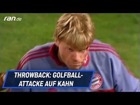 Bundesliga-Throwback: Als Oliver Kahn von einem Golfball getroffen wurde