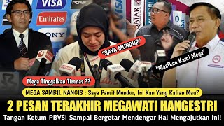 Download lagu 🔴KABAR BURUK PAGI INI !! Pamit MUNDUR, MEGA Menagis Katakan 2 HAL INI,Ketum PBVSI Diam Tanpa Kata !! mp3