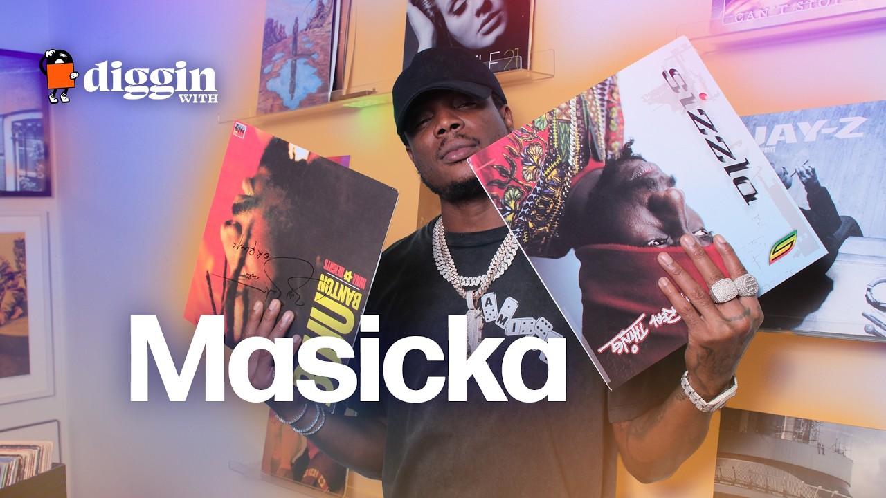 We Invited MASICKA To Dig In The Crates For His Favorite Party Records | Diggin'