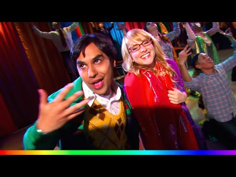 Raj and Bernadette Bollywood Dance | The Big Bang Theory