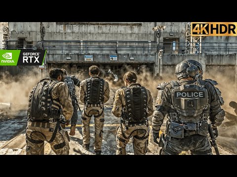 Escape Atlas Prison Camp | Baghdad Outskirt | Call of Duty Advanced Warfare [4K 60FPS]