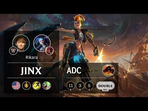 Jinx ADC vs Sivir - NA Challenger Patch 9.12