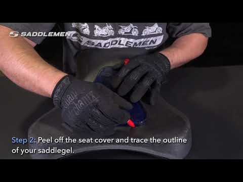 Saddlemen 0810-0520 Formed SaddleGel Seat Pad - XL