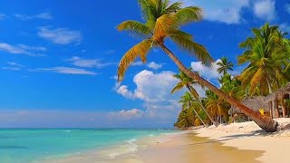 Beach Ambience & Calming Music - 10 Minute Relaxation