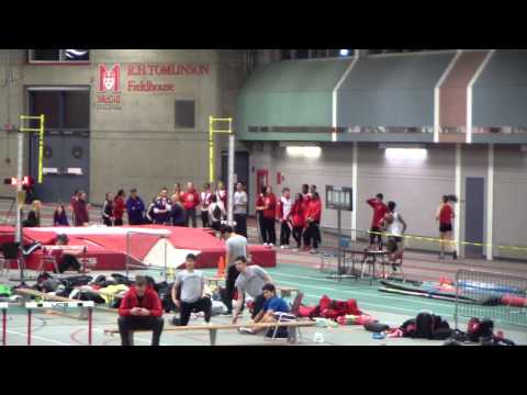 McGill Team Challenge 2013 - Men 4x800m (Brandon, Fox, Barry, Scholl)