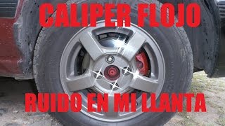 Ruido en la llanta de mi auto ( calipers)
