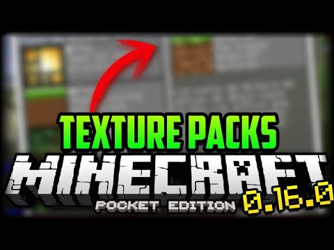 Como Instalar Addons (Mods) y Texture Packs / Paquetes de Textura en Minecraft PE 0.16.0 Video
