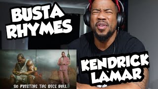 BUSTA RHYMES &amp; KENDRICK LAMAR 🔥🔥🔥🔥 LOOK OVER YA SHOULDER - REACTION